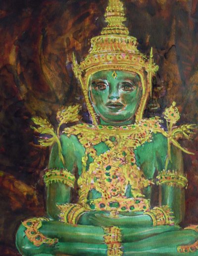 Emerald Buddha & Cynthia Kukla